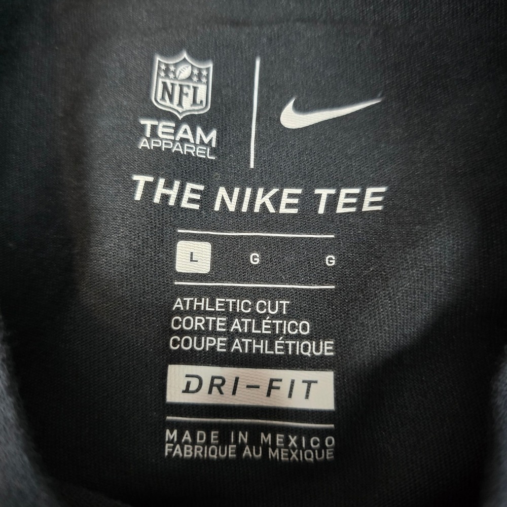 Nike‎ Dri Fit Arizona Cardinals NFL T Shirt Red Sea Rise Up Mens Large - Picture 3 of 12